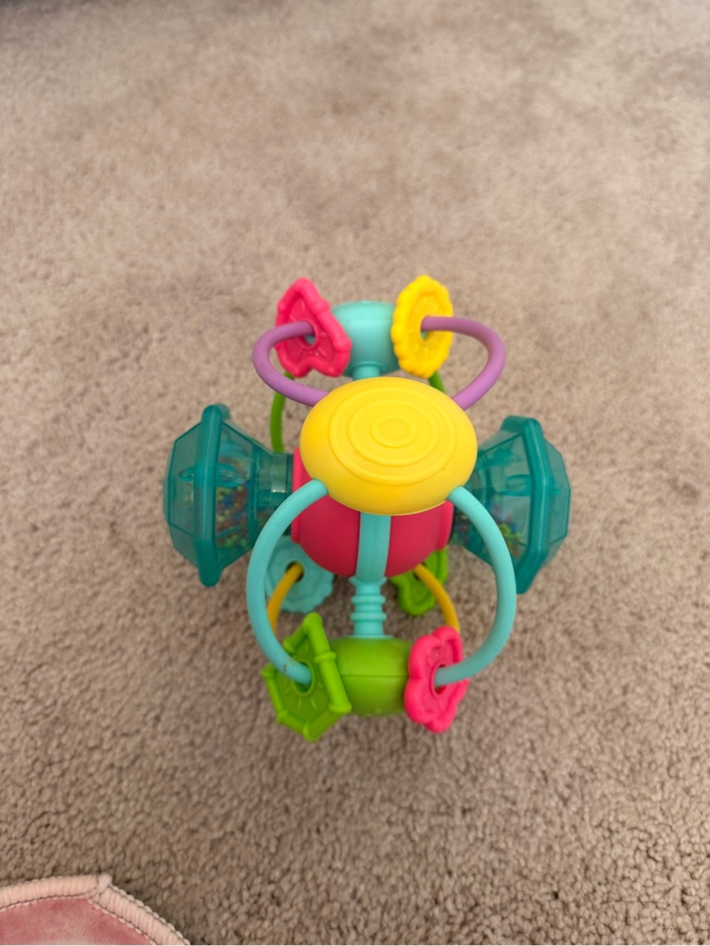 Infantino Multi-Color Sensory Teether & Rattle Toy - Picture 4 of 5